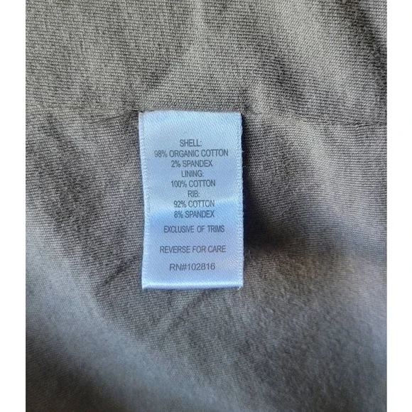 Garnet Hill Moto Jacket Size 6 Army Green - Picture 7 of 7